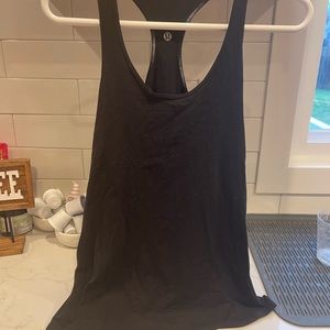 Black Lululemon tank top
